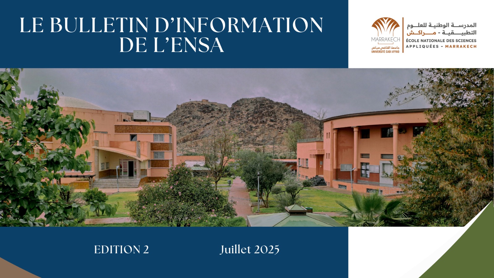 Le bulletin d’information de l’ENSA – Edition N°2