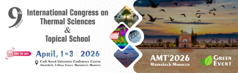 9ᵗʰ International Congress on Thermal Sciences & Topical School