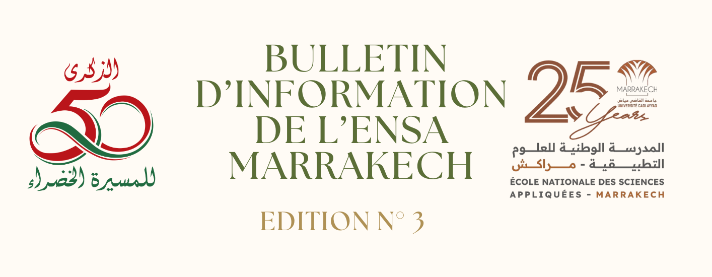 Le bulletin d&rsquo;information de l&rsquo;ENSA – Edition N°3